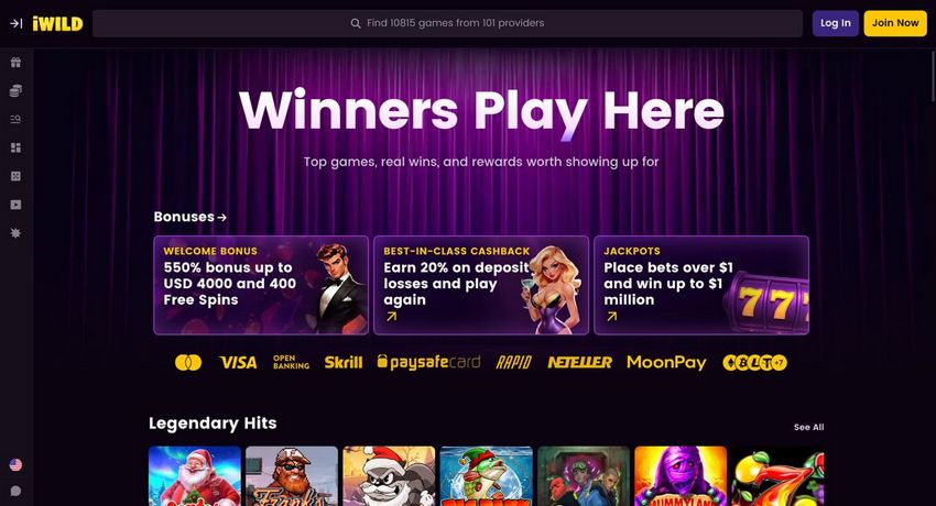 Testimonianza sul casinò iWild
